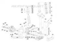 Fork/steering tube - Steering bearing unit