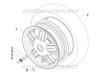 Rear wheel