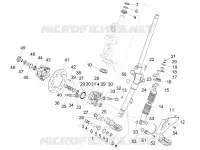 Fork/steering tube - Steering bearing unit