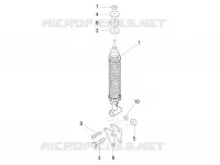 Rear suspension - Shock absorber/s