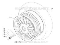 Rear wheel