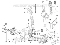 Fork/steering tube - Steering bearing unit