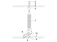 Rear suspension - Shock absorber/s