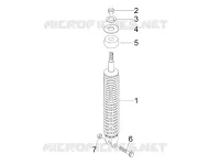 Rear suspension - Shock absorber/s
