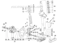 Fork/steering tube - Steering bearing unit
