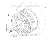 Rear wheel