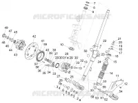Fork/steering tube - Steering bearing unit