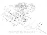 Swinging arm