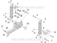 Rear suspension - Shock absorber/s