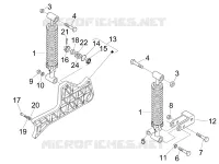 Rear suspension - Shock absorber/s