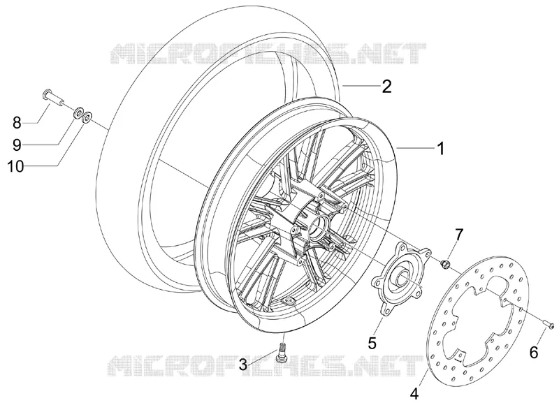 Rear wheel