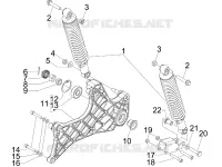 Rear suspension - Shock absorber/s