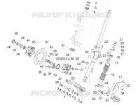 Fork/steering tube - Steering bearing unit