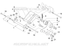 Swinging arm