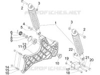 Rear suspension - Shock absorber/s