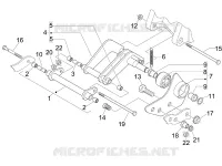 Swinging arm