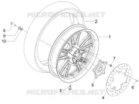 Rear wheel