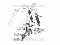 Rear suspension - Shock absorber/s