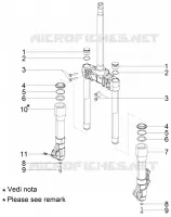 Fork's components (Kayaba)