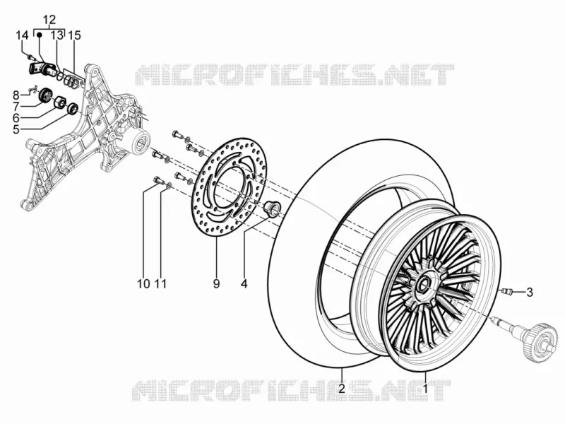 Rear wheel