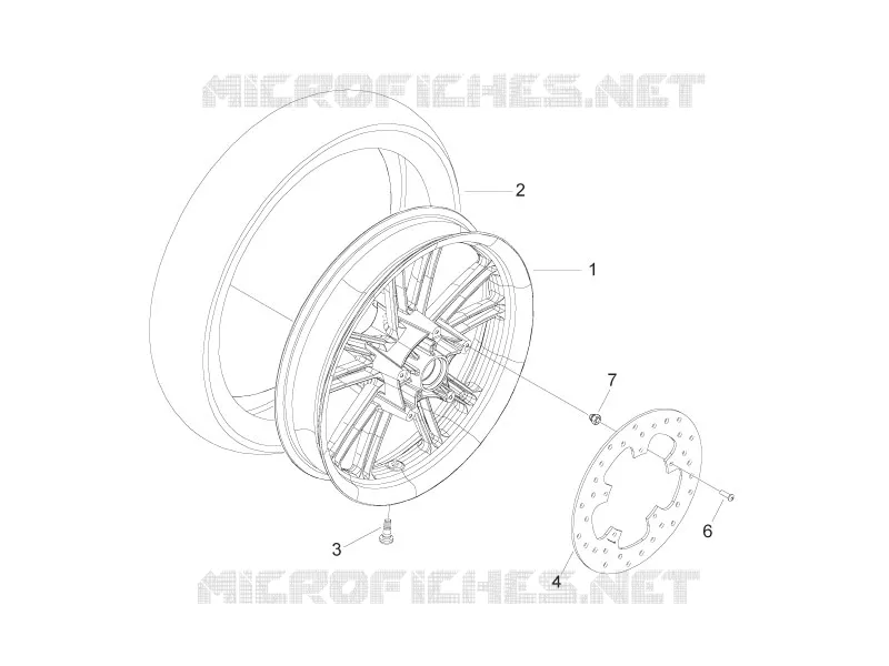 Rear wheel