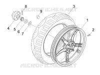 Rear wheel