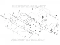 Swinging arm