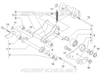 Swinging arm