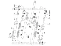 Fork's components (Kayaba)