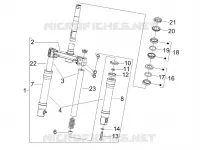 Fork/steering tube - Steering bearing unit