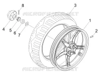 Rear wheel