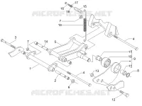 Swinging arm