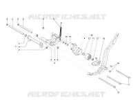 Swinging arm