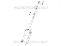 Fork/steering tube - Steering bearing unit
