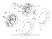 Rear wheel