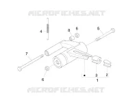 Swinging arm