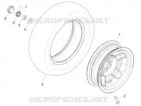 Rear wheel