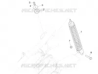 Rear suspension - Shock absorber/s