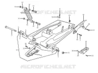Rear suspension - Shock absorber/s