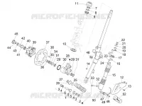 Fork/steering tube - Steering bearing unit