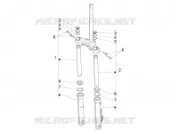 Fork's components (Showa)