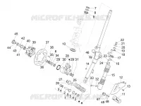 Fork/steering tube - Steering bearing unit