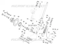 Fork/steering tube - Steering bearing unit