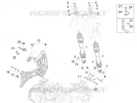Rear suspension - Shock absorber/s