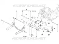 Swinging arm