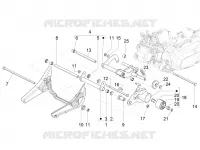 Swinging arm