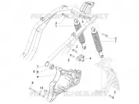 Rear suspension - Shock absorber/s