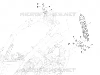 Rear suspension - Shock absorber/s