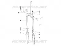 Fork's components (Showa)