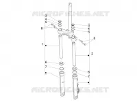 Fork's components (Showa)